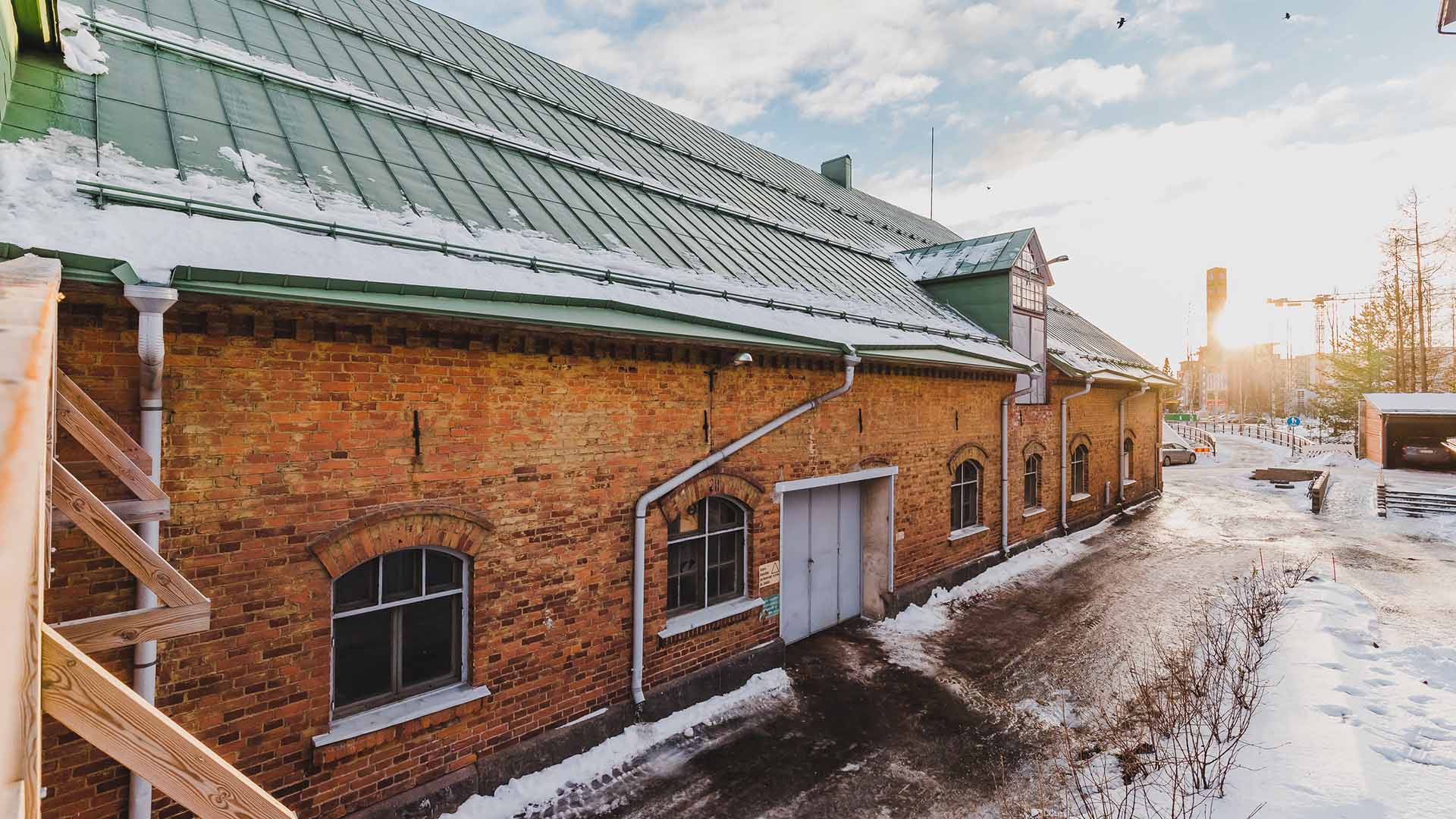 Kultuurikeskus Kalevan Navetta ulkoa