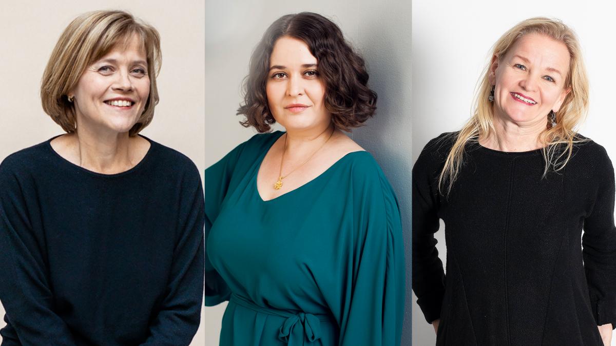 Eeva Anttila, Silvia Hosseini ja Anita Seppä