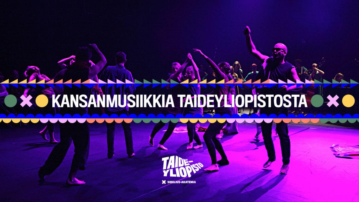 Kansanmusiikkia Taideyliopistosta -konserttisarjan kuvituskuva