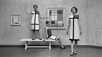 Yves Saint Laurent dresses. Photo: Alamy