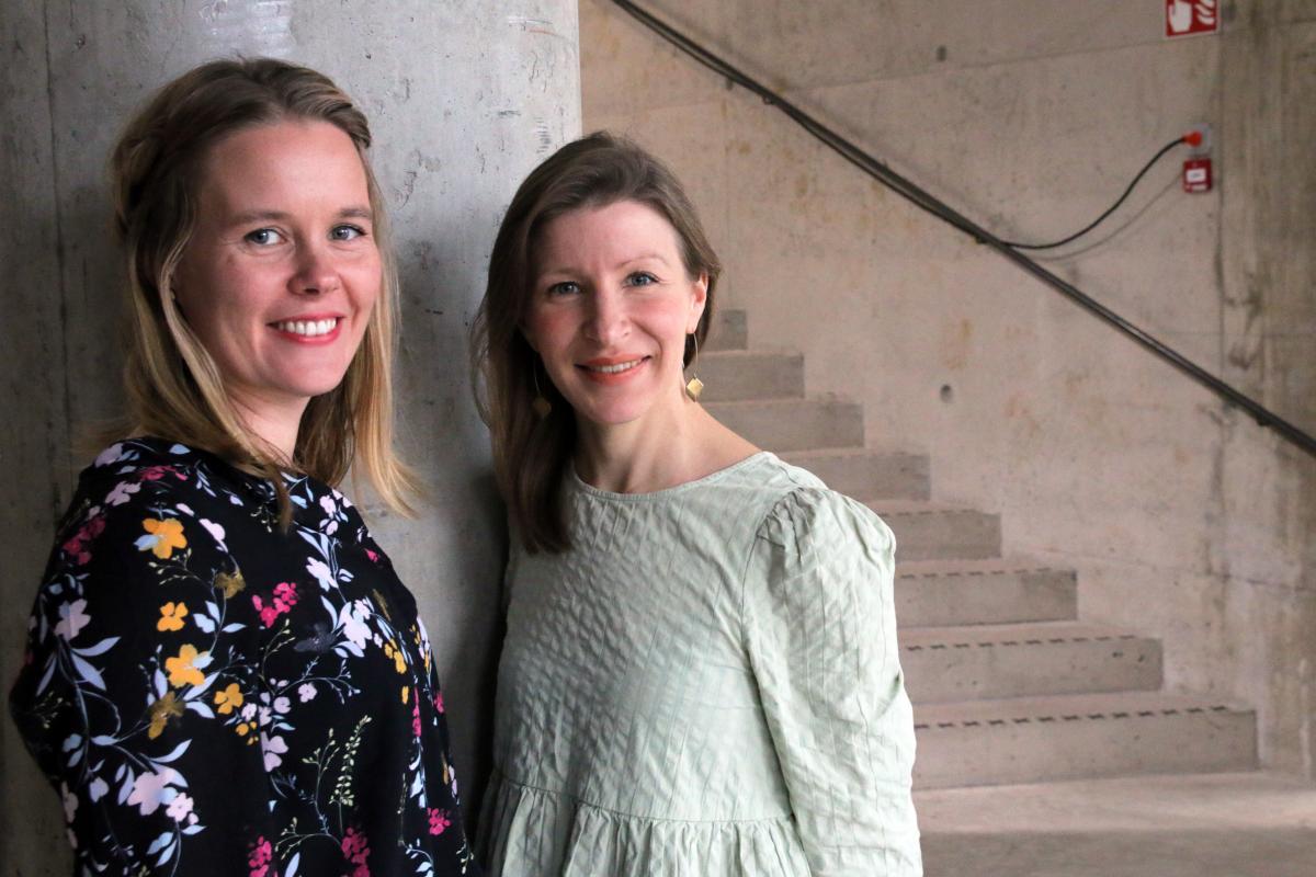 Johanna Mustonen ja Heidi Sintonen