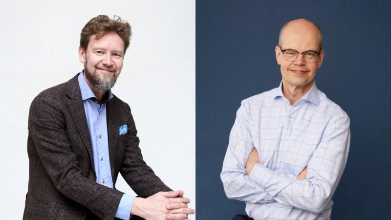 Kaarlo Hildén ja Olli-Pekka Heinonen